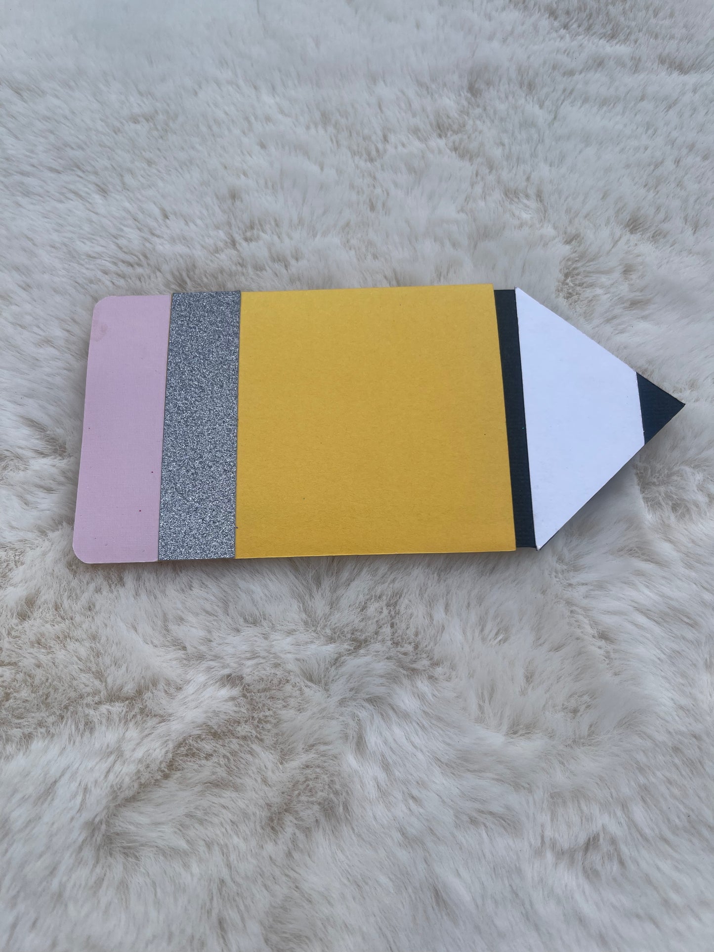 Pencil Gift Card Holder