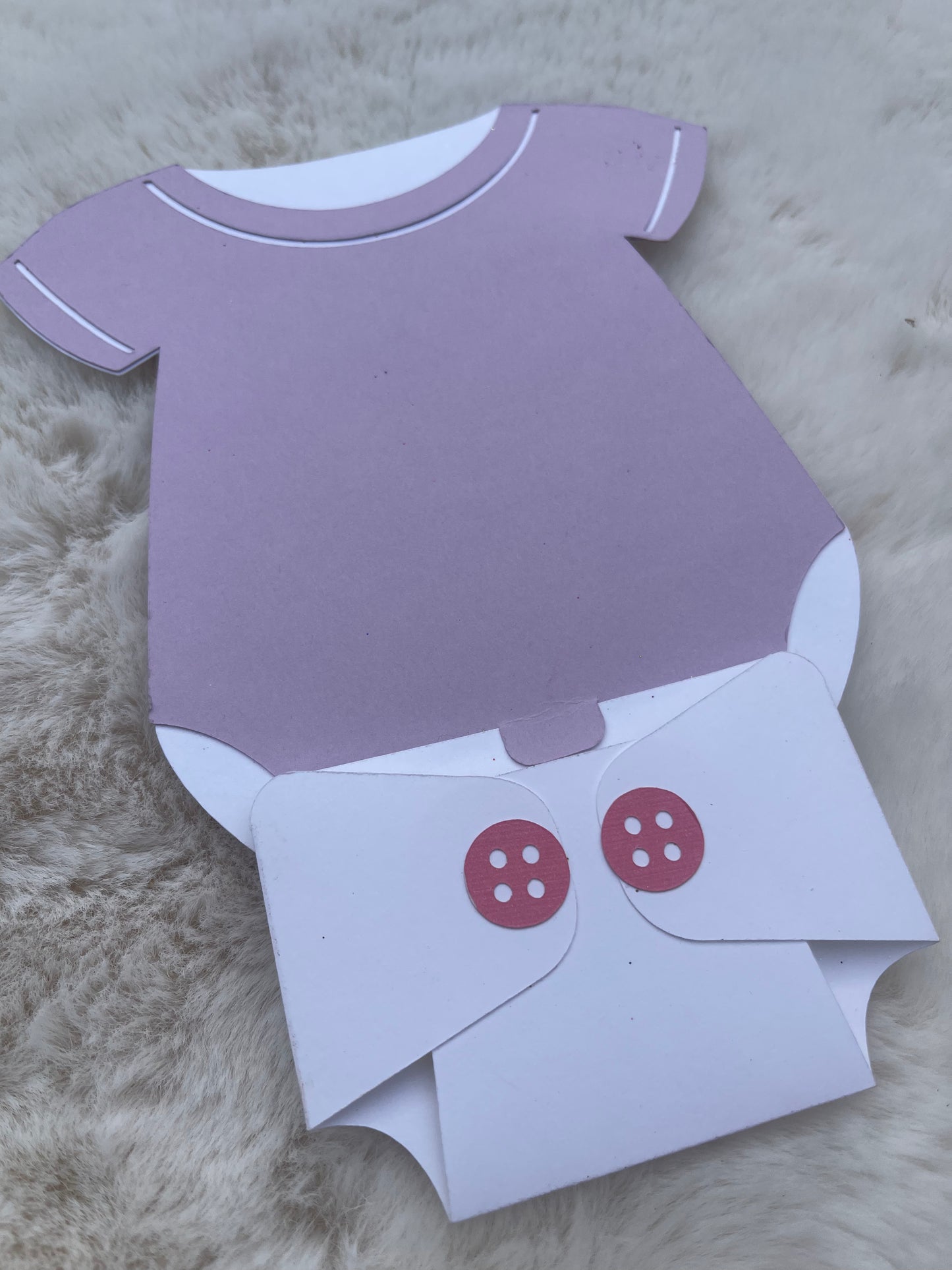 Onesie Gift Card Holder